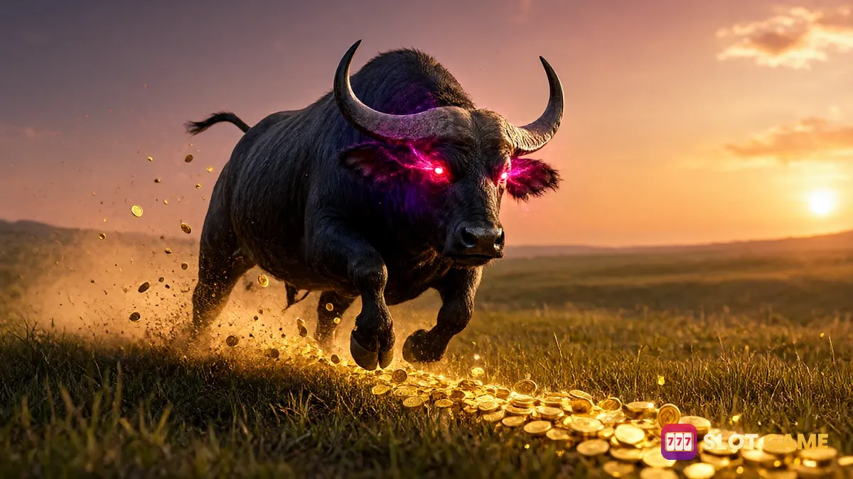 Charge Buffalo JILI slot ကျွဲရိုင်းနဲ့ မြက်ခင်းပြင် reel ဖန်သားပြင်