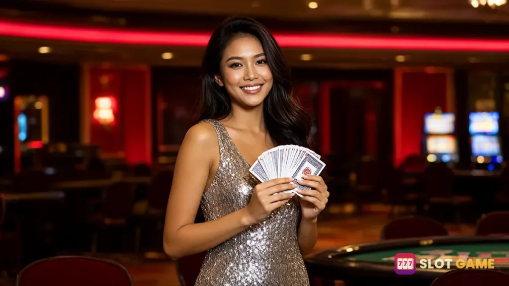Fortune Gems ကို မိုဘိုင်းဖုန်းနဲ့ ကစားနေသူ
