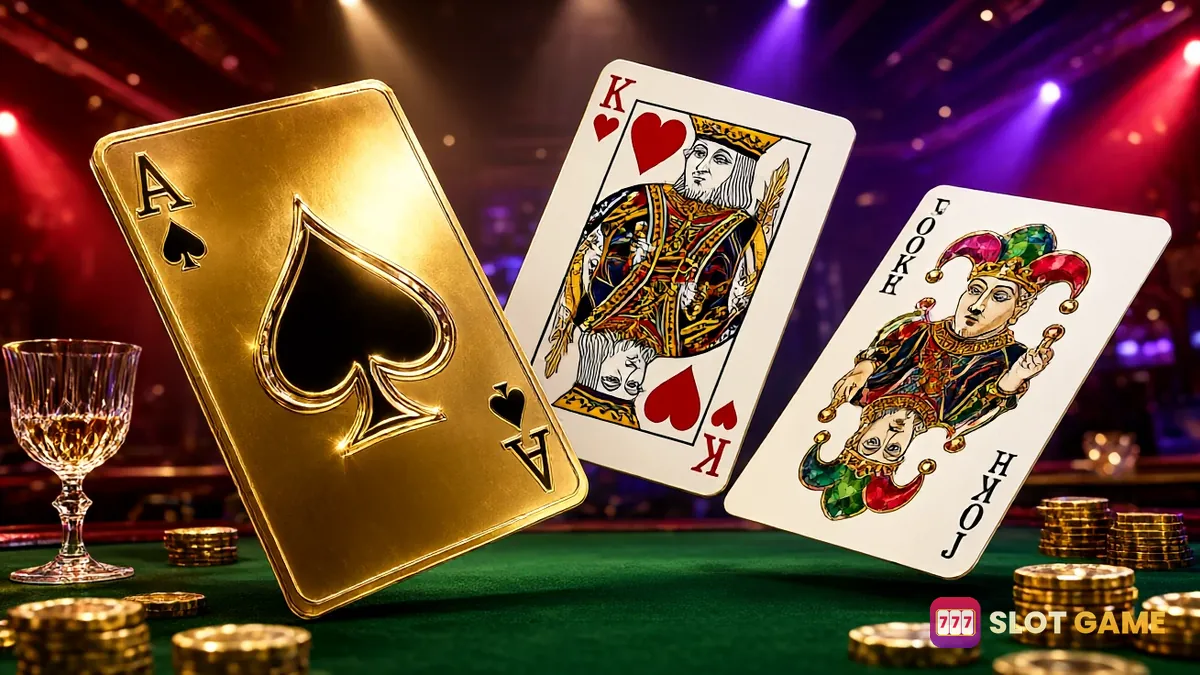 Super Ace JILI slot ဖဲချပ် Ace နဲ့ Golden Joker ဂိမ်းဖန်သားပြင်
